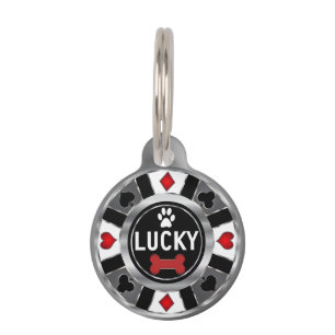 Pokerchip   Personaliseer Huisdierpenning
