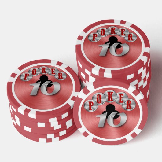 Pokerchips 10 (Opstapeling)