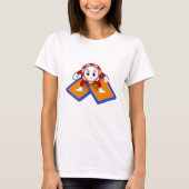 Pokerchips met pokerkaarten t-shirt (Voorkant)
