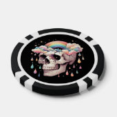 Pokerchips met Regenboogdroom (Enkel)
