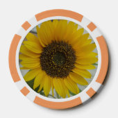 Pokerchipzonnebloem Poker Chips (Achterkant)