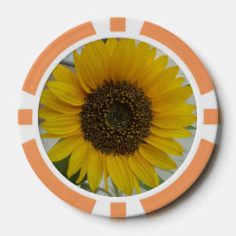 Pokerchipzonnebloem Poker Chips