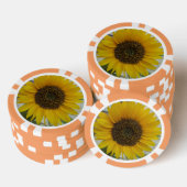 Pokerchipzonnebloem Poker Chips (Opstapeling)