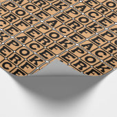 Pokerface, Gezicht bluffen Cadeaupapier (Hoek)