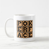 Pokerface, Gezichtsbedrog Koffiemok (Links)