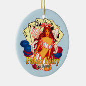 Pokerfee keramisch ornament (Rechts)