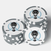 Pokerfiches met hockeyontwerp poker chips (Opstapeling)