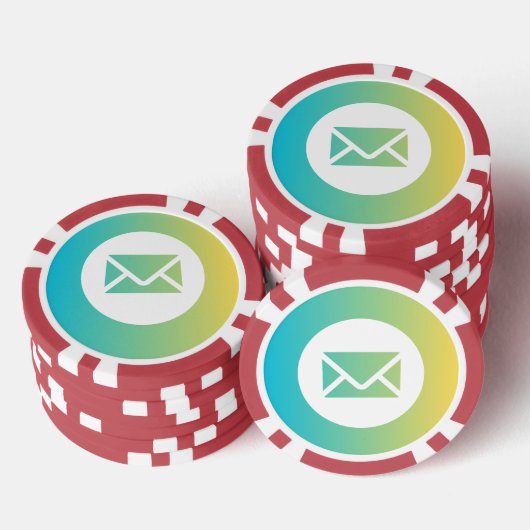 Pokerfiches per Post Poker Chips (Opstapeling)