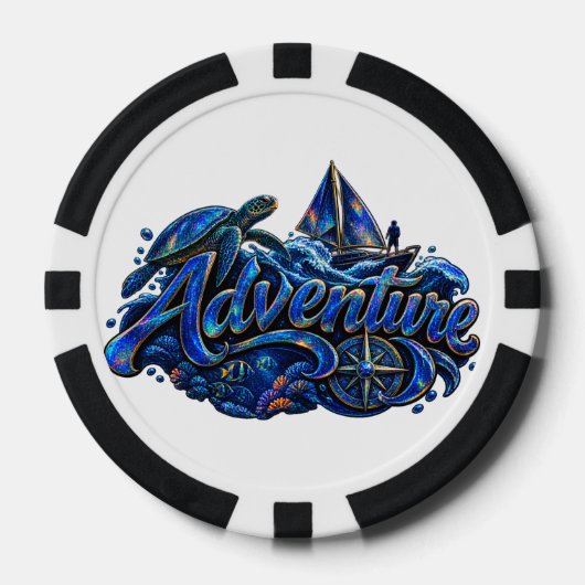 pokerfiches poker chips (Voorkant)