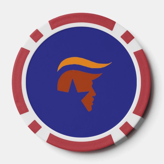 POKERFIJETJES POKER CHIPS (Achterkant)