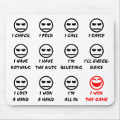 "Pokergezichten" Muismat (Voorkant)