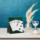 Pokerhanden - drie van een soort - twee fotoplaat (Insitu)