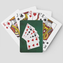 Pokerhanden - vier van een soort - tienen en zes