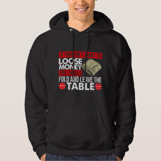 Pokerkaart Spelende Pot Bluffende Speler Gokker Hoodie