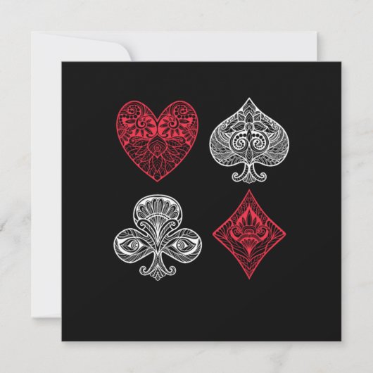 Pokerkaarten Casino Gokkaarten Speler All In Gi Kaart (Voorkant)