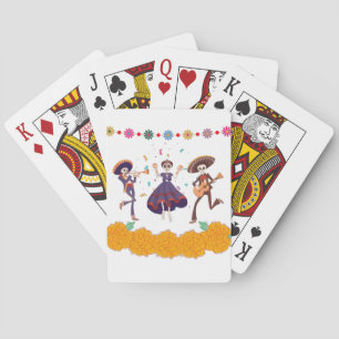Pokerkaarten Dia De Muertos