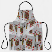 Pokerkaarten Gelaagde aansluitingen, volledig afdr Schort (Voorkant)