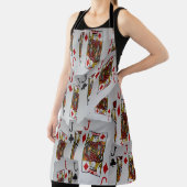 Pokerkaarten Gelaagde aansluitingen, volledig afdr Schort (Insitu)