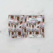 Pokerkaarten Gelaagde Birthday Kaart (Binnen)