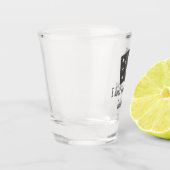 Pokerkaarten Humor Novelty Gift Shot Glas (Links)