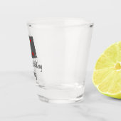 Pokerkaarten Humor Novelty Gift Shot Glas (Rechts)