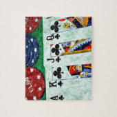 POKERKAARTEN LEGPUZZEL (Verticaal)