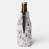 Pokerkaarten nummer Twos Scattered Flesjeskoeler (Fles Achterkant)