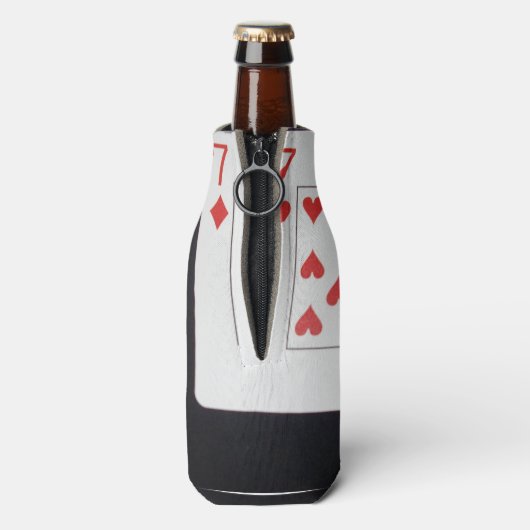 Pokerkaarten, Pocket Sevens Flesjeskoeler (Fles Achterkant)