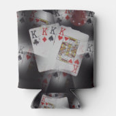 Pokerkaarten Quad Kings Patroon, Blikjeskoeler (Achterkant)
