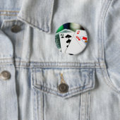 Pokerkaarten Ronde Button 5,7 Cm (In situ)
