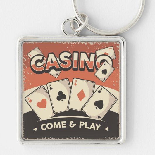 Pokerkaarten sleutelhanger (Voorkant)