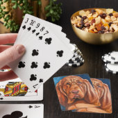 Pokerkaarten spelen met bloodhound (Insitu)