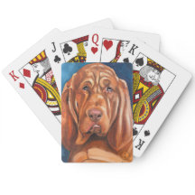 Pokerkaarten spelen met bloodhound