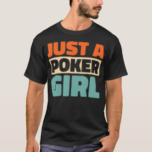 Pokerkaarten Texas Holdem Gokker Gokken Gewoon Een T-shirt