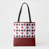 Pokerkaartspel Tote Bag (Voorkant)