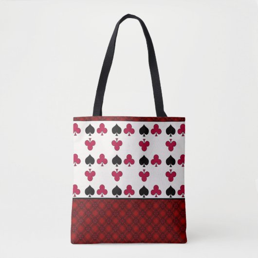 Pokerkaartspel Tote Bag (Voorkant)
