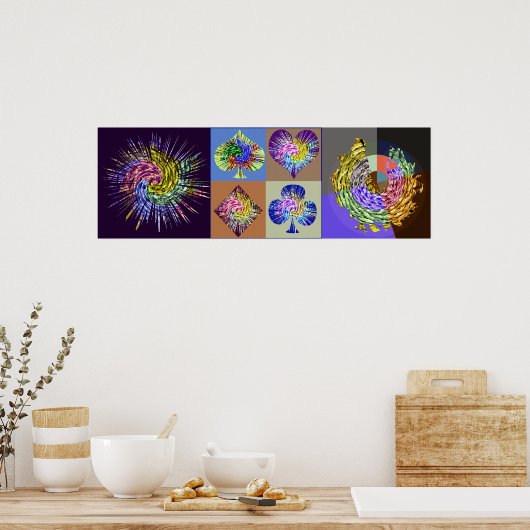 Pokerkampioenschap Poster (Keuken)