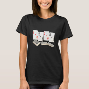 Pokerspel Kaartspeler Kaartspel 2 T-shirt