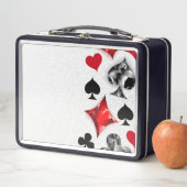 Pokerspeler Gokker Speelkaart Kleuren Las Vegas (In situ)