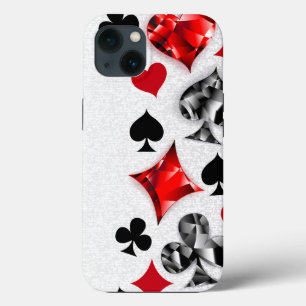 Pokerspeler Gokker Speelkaart Kleuren Las Vegas Case-Mate iPhone Case