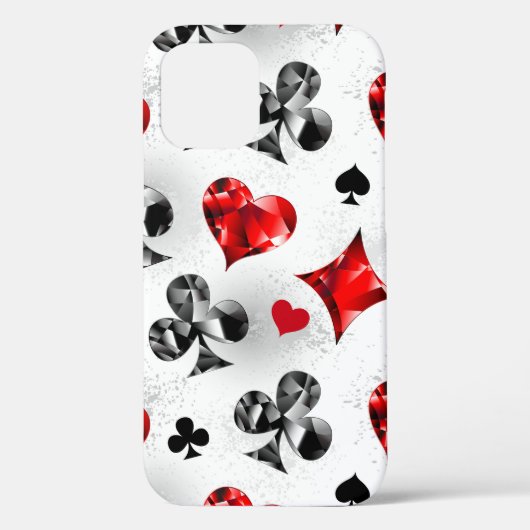 Pokerspeler Gokker Speelkaart Kleuren Las Vegas Case-Mate iPhone Case (Achterkant)