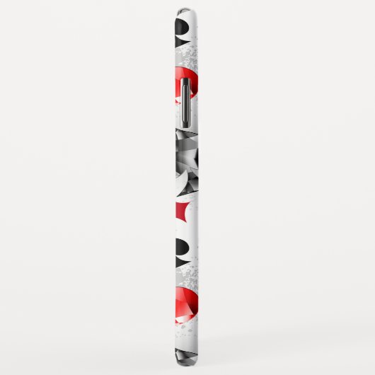 Pokerspeler Gokker Speelkaart Kleuren Las Vegas Case-Mate iPhone Case (Achterkant/rechts)