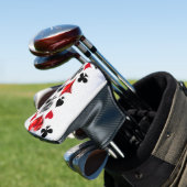 Pokerspeler Gokker Speelkaart Kleuren Las Vegas Golfheadcover (Insitu)