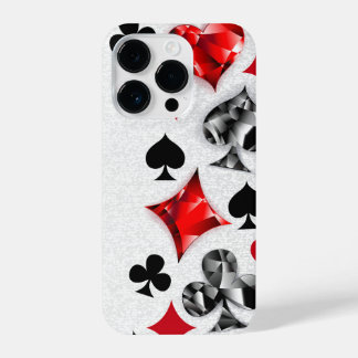 Pokerspeler Gokker Speelkaart Kleuren Las Vegas iPhone 14 Plus Hoesje