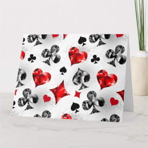 Pokerspeler Gokker Speelkaart Kleuren Las Vegas Kaart