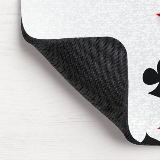 Pokerspeler Gokker Speelkaart Kleuren Las Vegas Muismat (Hoek)