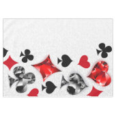 Pokerspeler Gokker Speelkaart Kleuren Las Vegas Tafelkleed (Voorkant (Horizontaal))