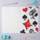 Pokerspeler Gokker Speelkaart Kleuren Las Vegas Tissuepapier (Craft)