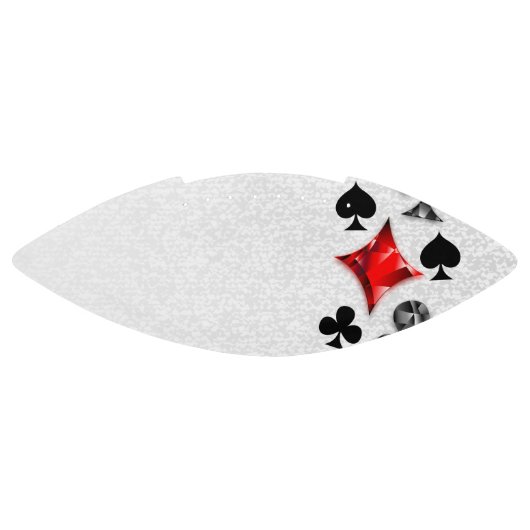 Pokerspeler Gokker Speelkaarten Kleuren Las Vegas American Football (Paneel)