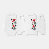 Pokerspeler Gokker Speelkaarten Kleuren Las Vegas Bedankdoosjes (Uitgevouwen)